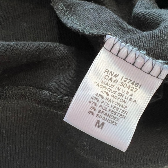 Wildfox Metallic Gold Foil Rose Pattern Print Black Crewneck Sweatshirt - Picture 15 of 16